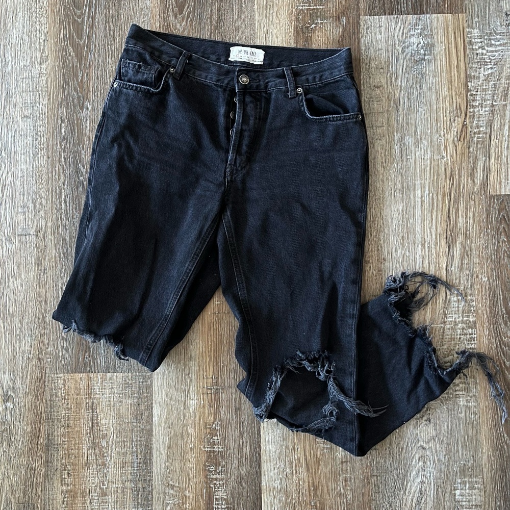 Black Free People Jeans